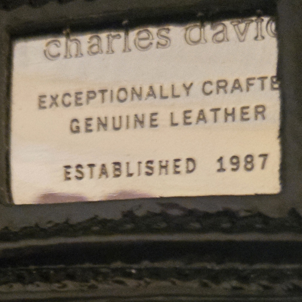Charles David Patent Leather Tote Bag Y2K - Picture 5 of 11